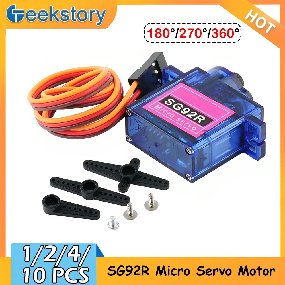 Rc Helicopter Motor - 1/2/4/10 шт. SG92R, 9 г, миниатюрный