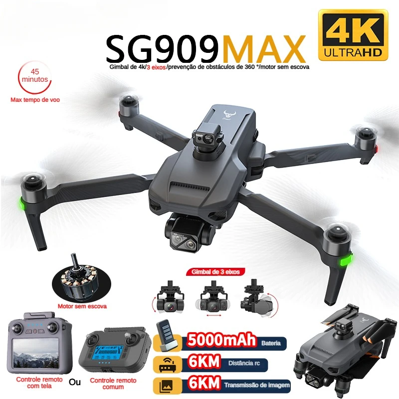 Rc Helicopter Case - ZLL SG909 SG909MAX Профессиональный дрон с