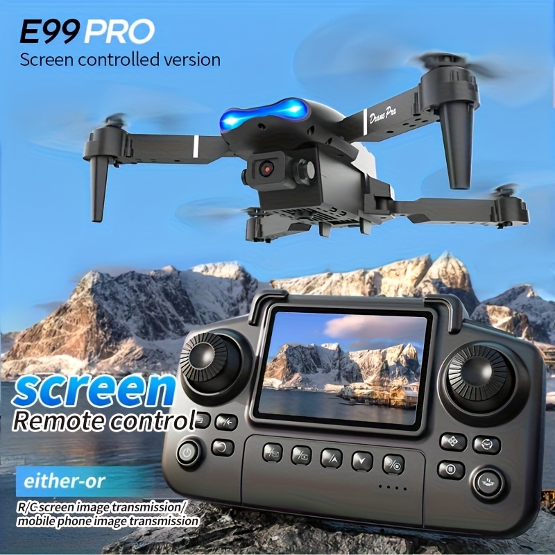 Складной дрон E99 PRO MAX с дв – обзор и цена Rc Helicopter Tool Kit